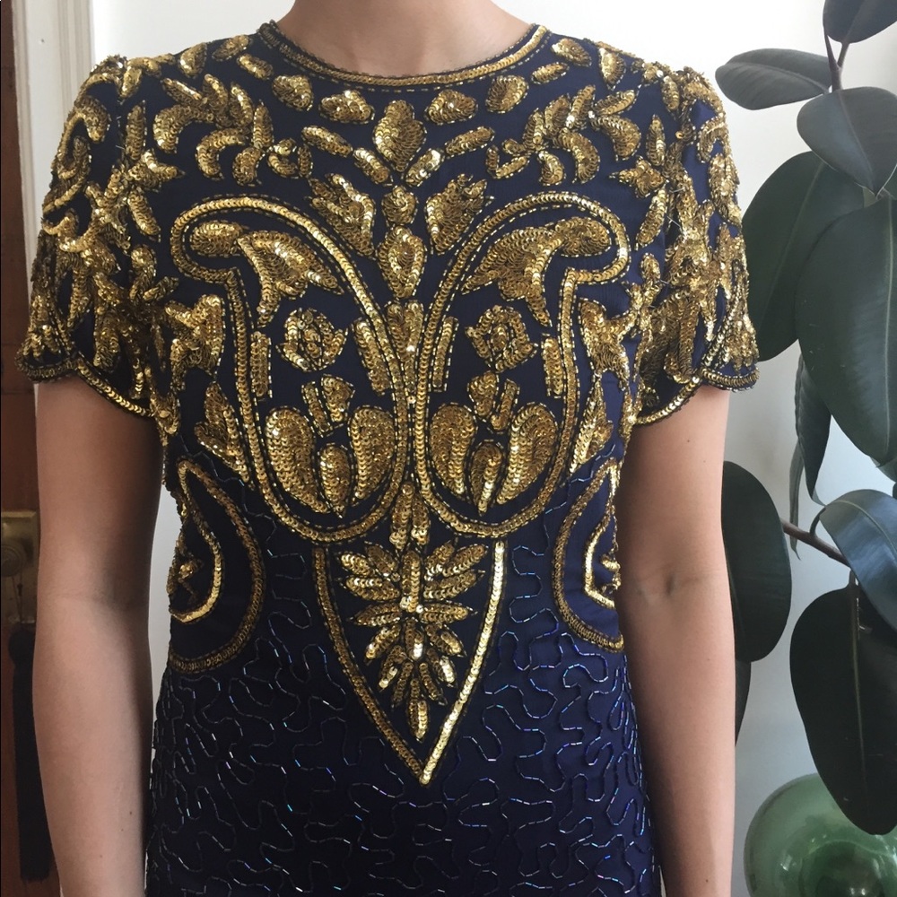 Vintage Sequins cocktail dress - Picture 4 of 7